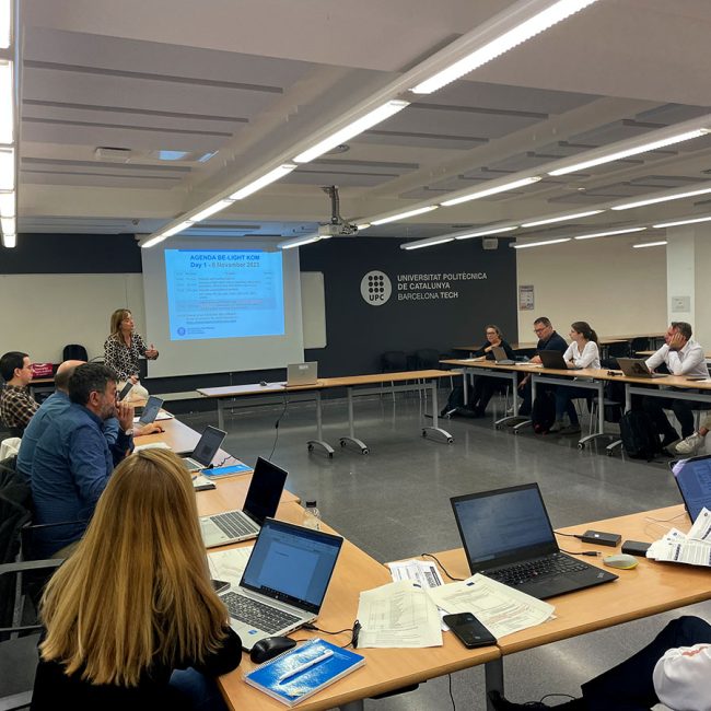 BE-LIGHT’s kick-off meeting november 2023