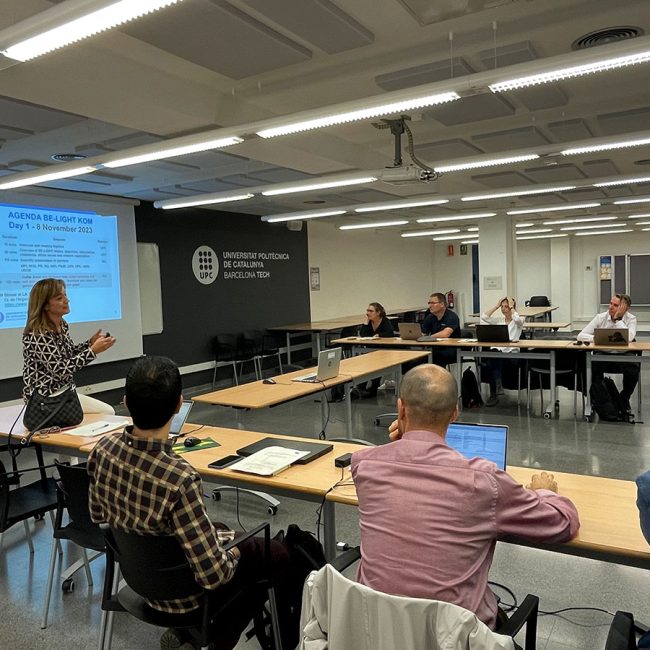 BE-LIGHT’s kick-off meeting november 2023
